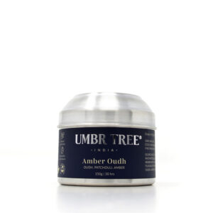 Amber Oudh Organic Fine Fragrance Traveller Candle 150 gm