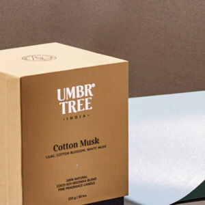Cotton Musk Organic Fine Fragrance Candle 255 gm