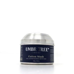 Cotton Musk Organic Fine Fragrance Candle 150 gm