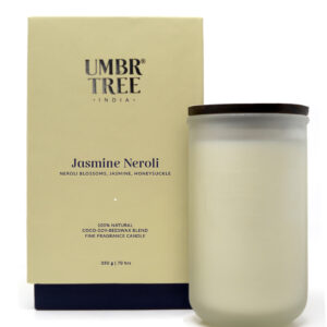 Jasmine Neroli Organic Fine Fragrance Candle Large 350 gm